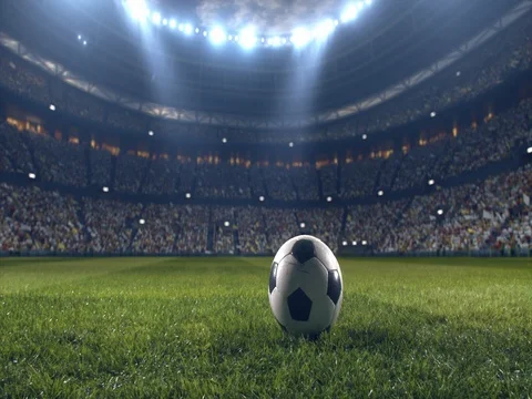 Soccer player in dramatic play during a soccer game Stock Footage 77545269