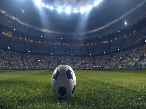 Soccer player in dramatic play during a soccer game Stock Footage 77545319