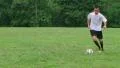 Soccer Player Dribbling HD Footage