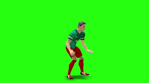 Soccer player executes a bicycle kick Video stock 87044414