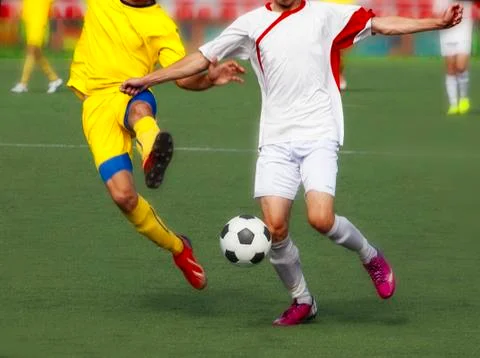 Soccer player Stock Illustration