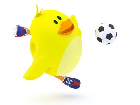 Soccer player Stock Illustration