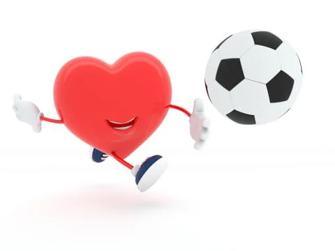 Soccer player Stock Illustration