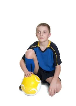 Soccer player. Stock Photos