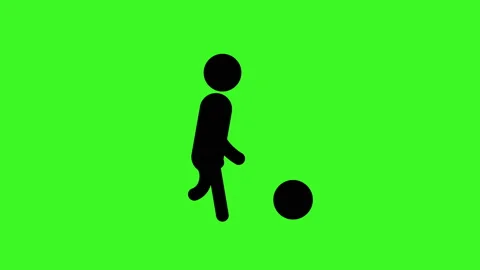 Soccer Player Running animation. Stock-Footage 222613891