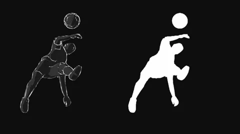 Soccer player two Stock Footage 32906160