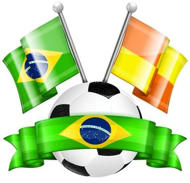Soccer Poster Stock Illustration