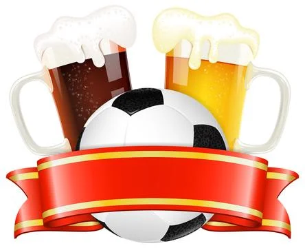 Soccer Poster Stock Illustration