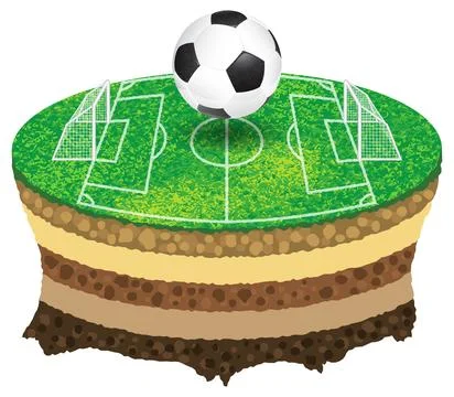 Soccer Poster Stock Illustration