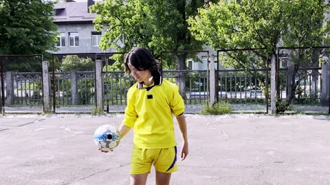 Soccer Practice for Young Athlete Stock Footage 276251305