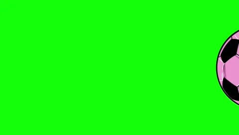 Soccer Professional with Ball on Chroma Key for Compositing Video stock 337099449