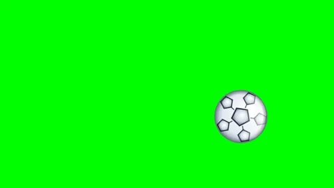 Soccer Professional on Chroma Key for Compositing Video stock 336959016