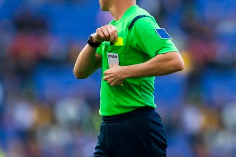 Soccer referee Stock Photos