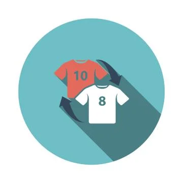 Soccer Replace Icon Stock Illustration