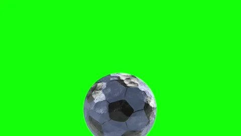 Soccer Running on Chroma Key for Compositing Stock Footage 337052188