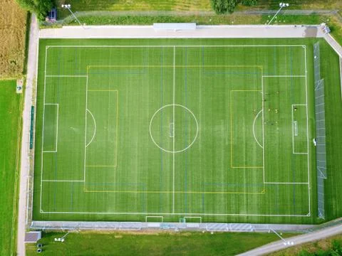 Soccer sadium Foto stock