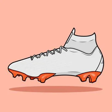 Soccer Shoes Stock Illustration