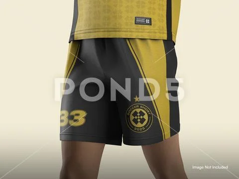 Soccer Short Mockup PSD Template