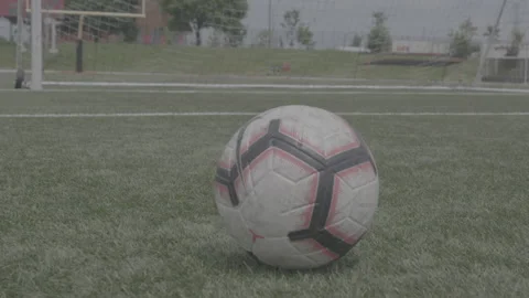 Soccer Shot Closeup Video stock 155400681