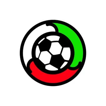 Soccer sign Stock Illustration