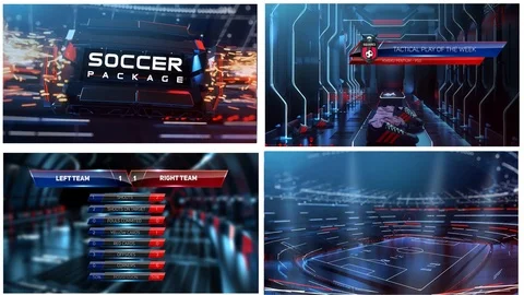 Soccer Sports Pack Stock After Effects