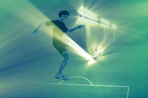 Soccer Stadium Intro Stock Footage 10873565