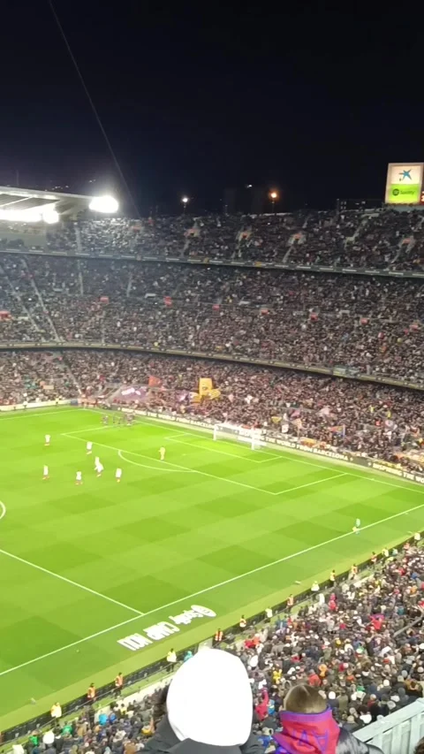 Soccer stadium, massive crowd capacity. Stock Footage 269531413