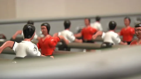 Soccer Table Video stock 136035517