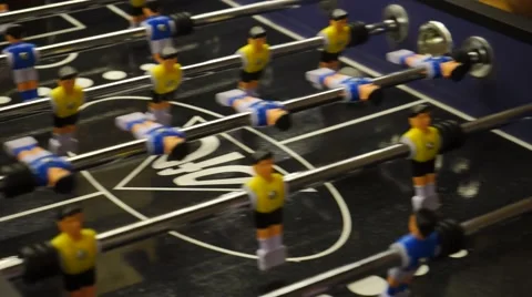 Soccer table game Video stock 59841473