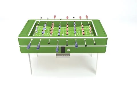 Soccer table Stock Illustration