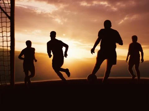 Soccer Team Stock Illustration