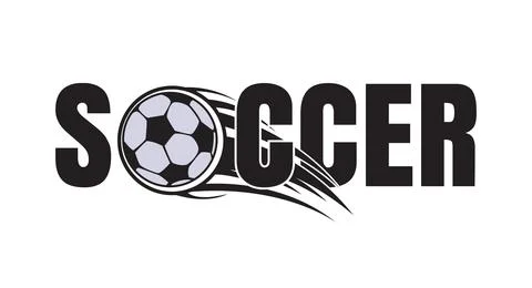 Soccer text effect creative concept vector. Stock Illustration