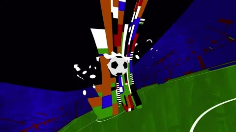 Soccer Tournament Logo After Effects stock