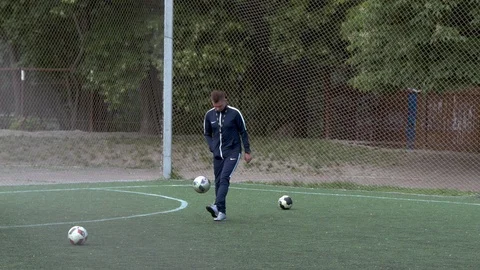 Soccer Training 库存影片 90058902