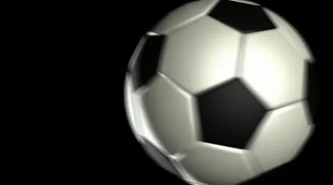 Soccer transition with matte Vídeo Stock 10733745