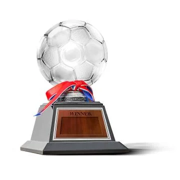 Soccer trophy Stock Photos