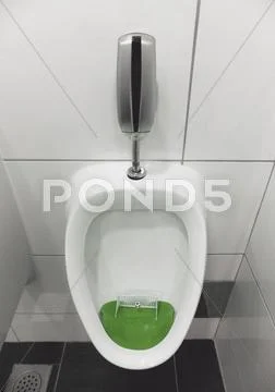Soccer urinal Stock Photos
