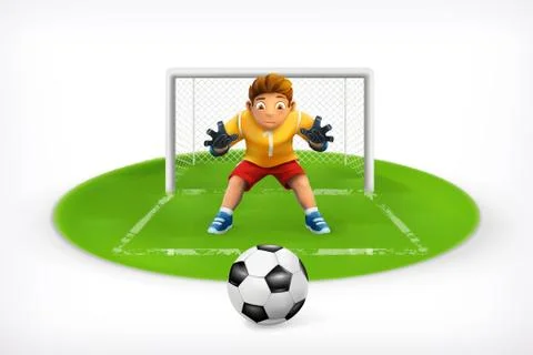 Soccer, vector icon Stock Illustration