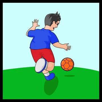 Soccer vector ilustration Stock Illustration