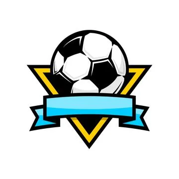 SOCCER VECTOR LOGO Stock Illustration