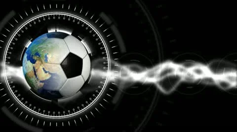 Soccer World Background 25 (HD) Stock Footage 12676142