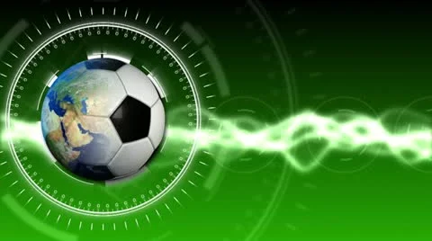 Soccer World Background 30 (HD) Stock Footage 12677661