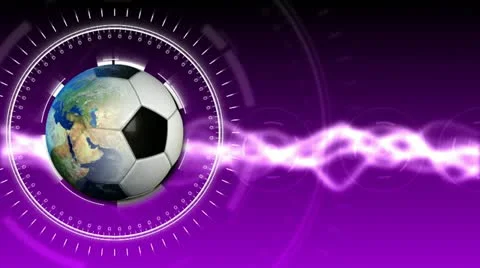 Soccer World Background 34 (HD) Stock Footage 12687462