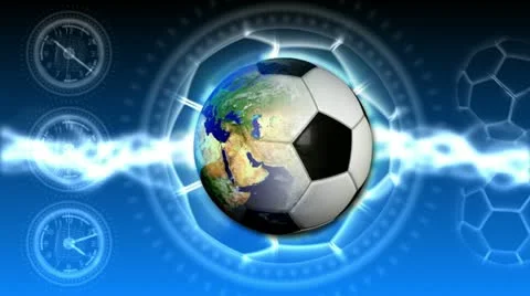 Soccer World Background 39 (HD) 動画素材 12688412