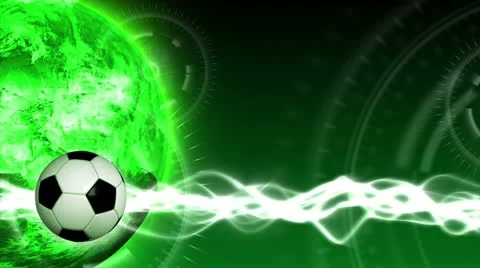 Soccer World Background 44 (HD) Stock Footage 17492182