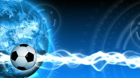 Soccer World Background 46 (HD) Stock Footage 17185867