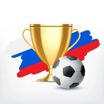 Soccer world cup concept Stock Illustration
