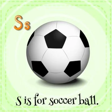 Soccerball Stock Illustration