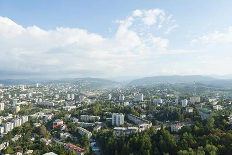 Sochi, Aerail View Stock Photos