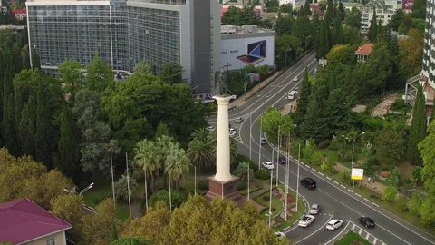 Sochi Aerial View Video stock 83394234
